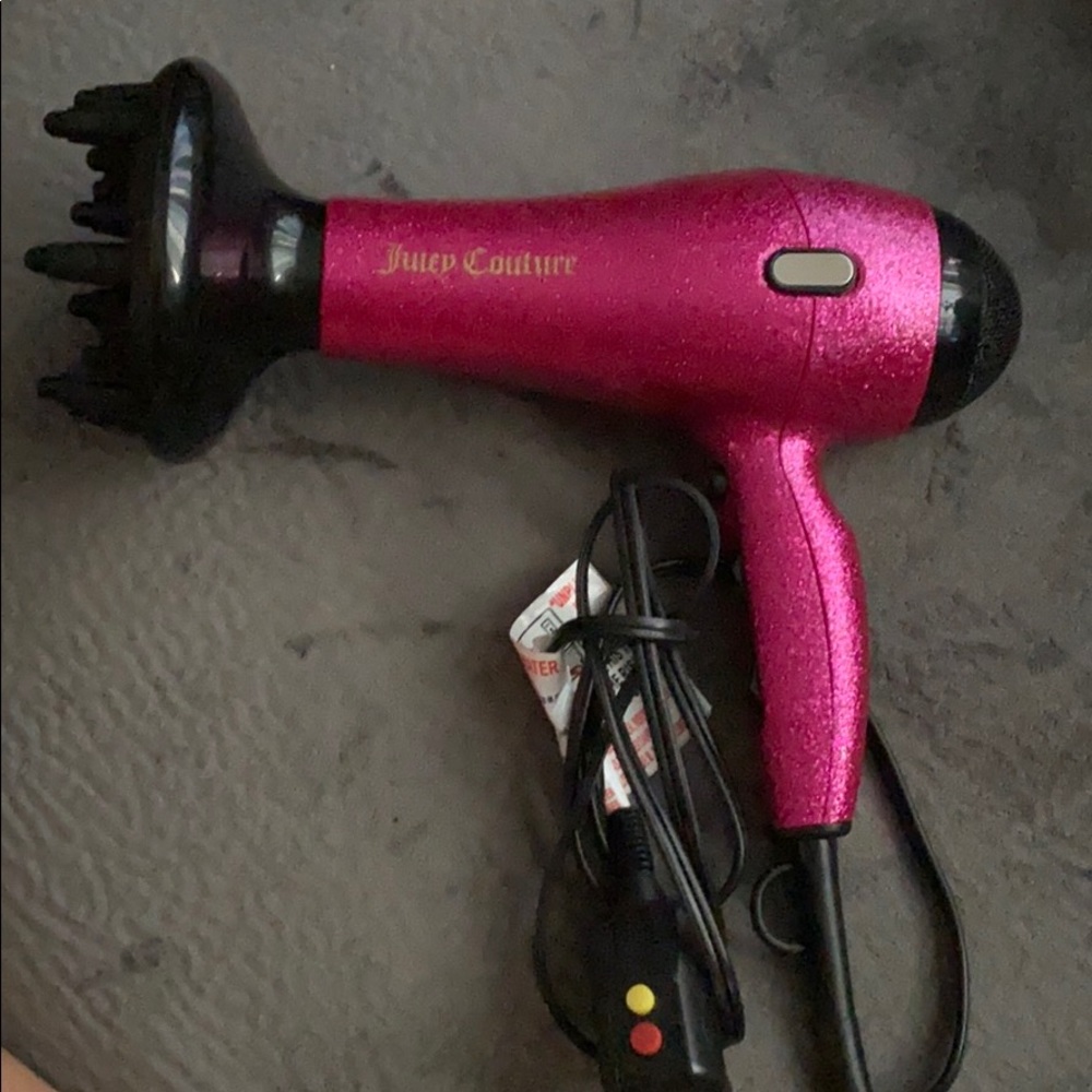 Juicy couture 1875 W hairdryer w Diffuser